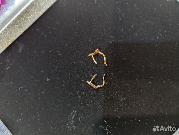 Серьги детские