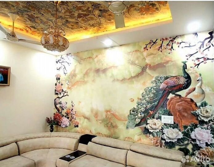 Панно из природного камня