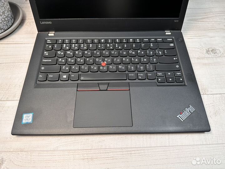 Мощный Thinkpad t470 i5 7200u/8gb/SSD256gb/IPS FHD