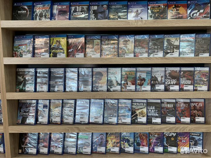 Лицензионные игры PS4/PS5 новые и б/у
