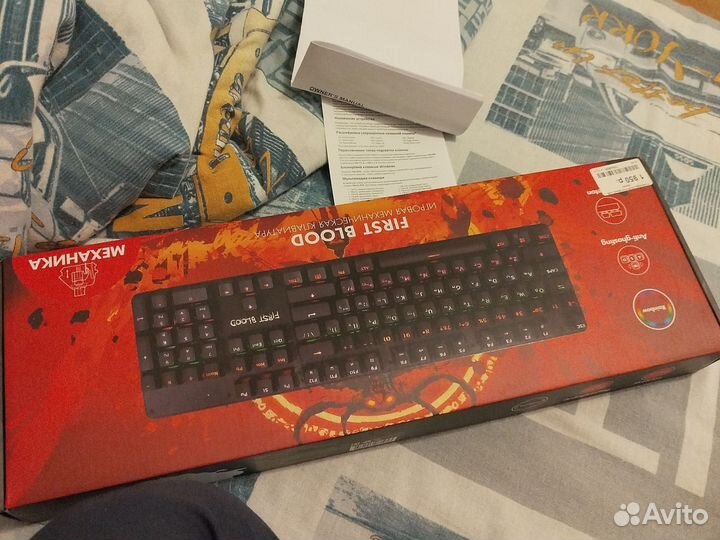 Механическая клавиатура dexp blazing blood