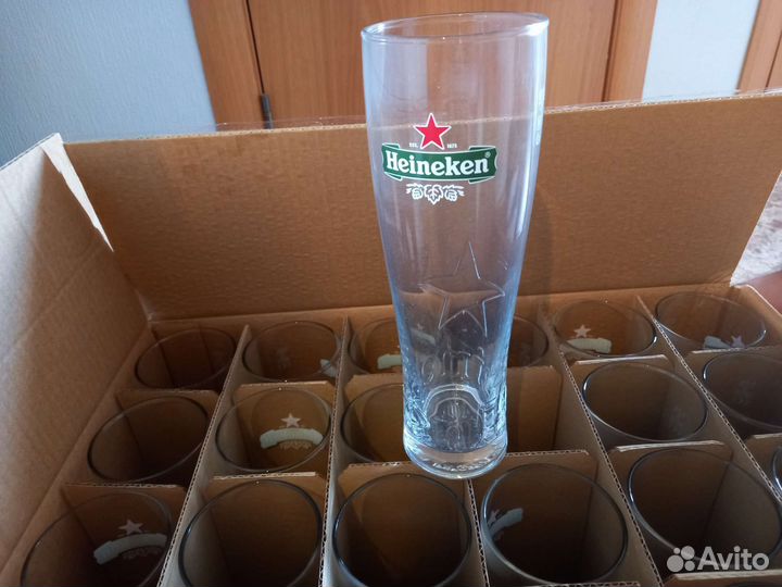 Стаканы пивные Heineken 24 шт
