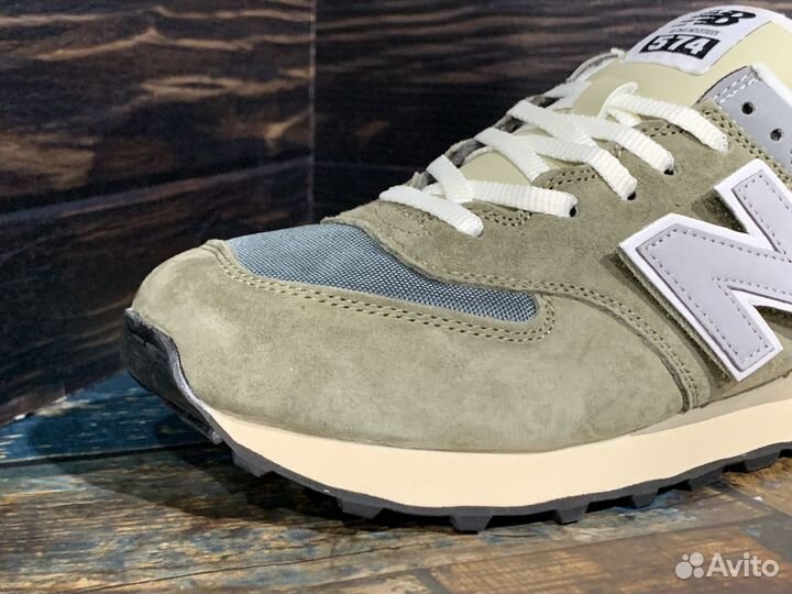 Мужские кроссовки New Balance 574 cordura khaki