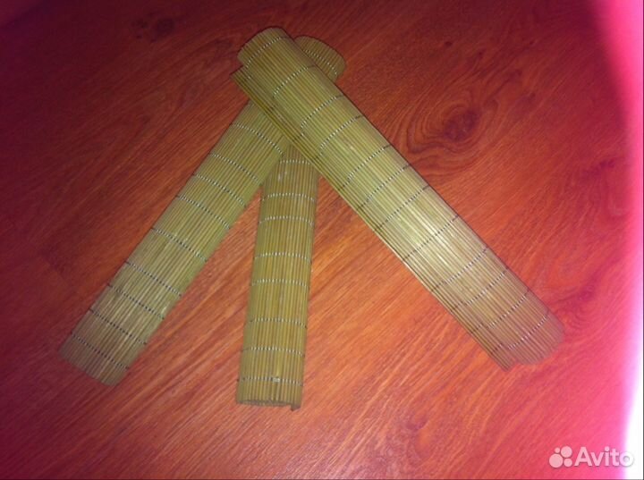 3 коврика для сервировки стола Бали натур.соломка