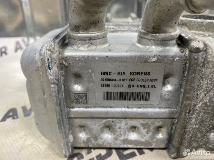 Радиатор системы EGR Kia Sportage 4QL D4FE 2019