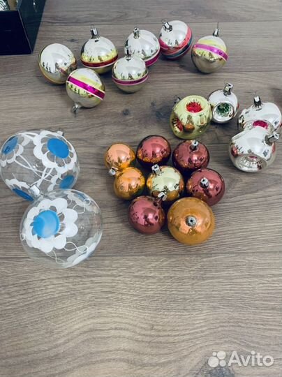 Елочные игрушки СССР