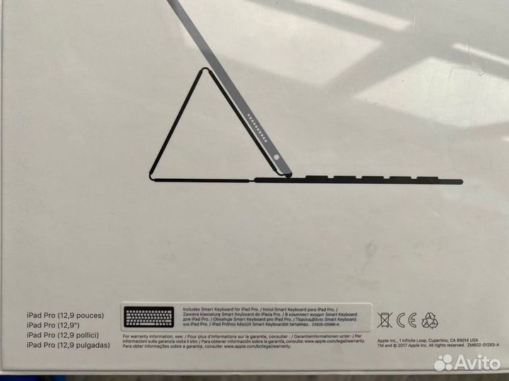 Клавиатура apple для iPad pro 12.9 новая в пленке