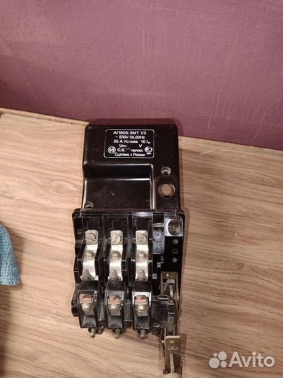 Автоматический выключатель ап50Б змт уз