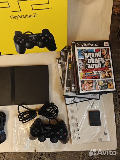 Sony playstation 2 PS2 slim scph-77008