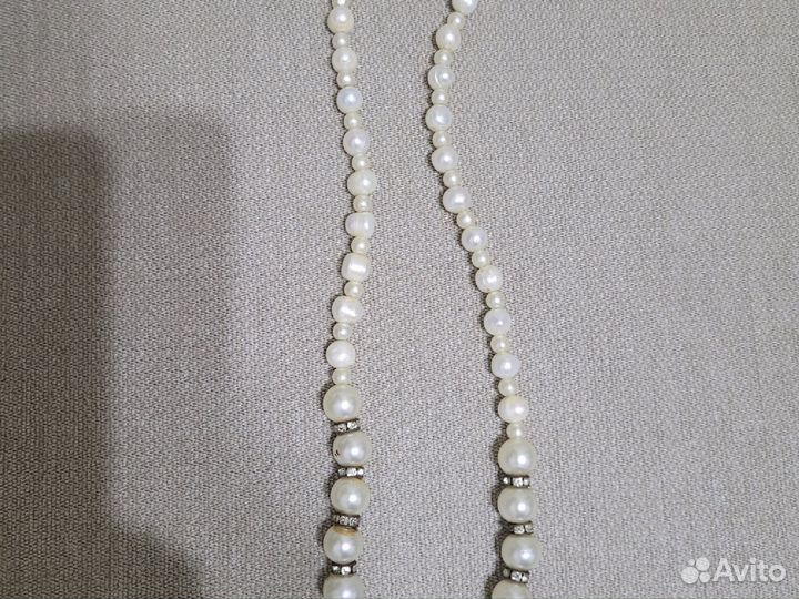 Бусы из натурального жемчуга СССР
