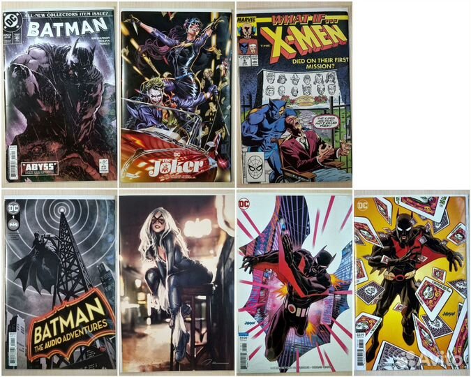 Комиксы Marvel DC на английском