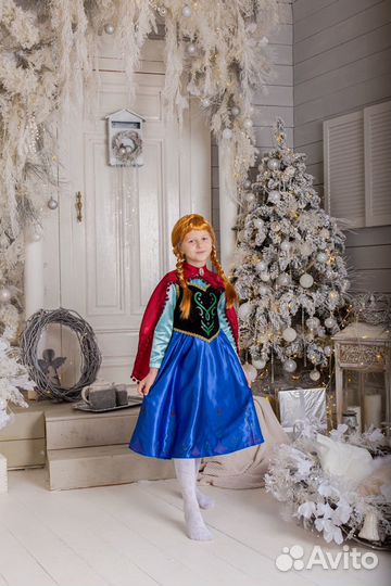 Костюм анны холодное сердце