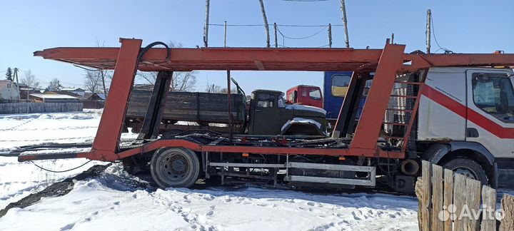 Автовоз. Установка для автовоза