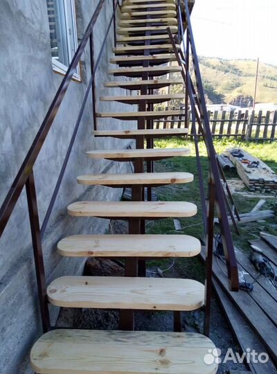 Монтаж заборов, лестниц, ограждений