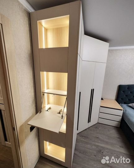 Шкаф с фрезеровкой