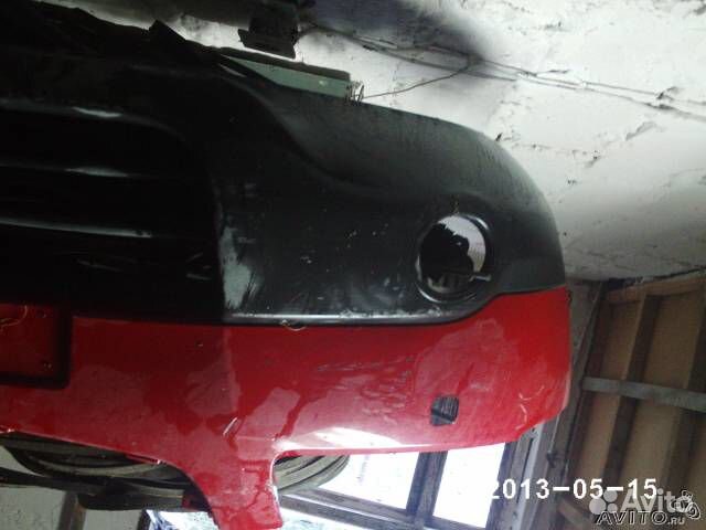 Nissan кошкай бампер передний