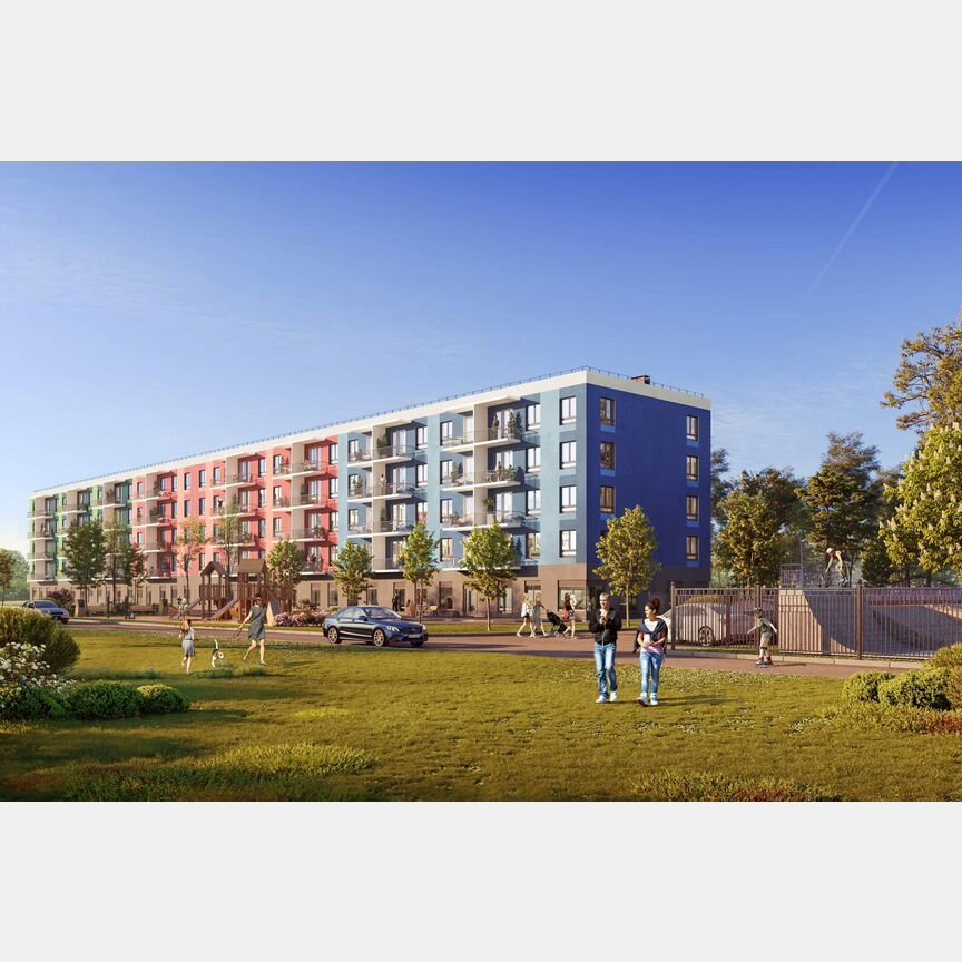 2-к. квартира, 54,8 м², 3/5 эт.
