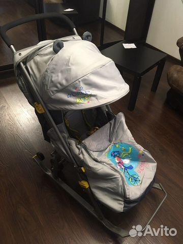 Сани коляска Ника 7