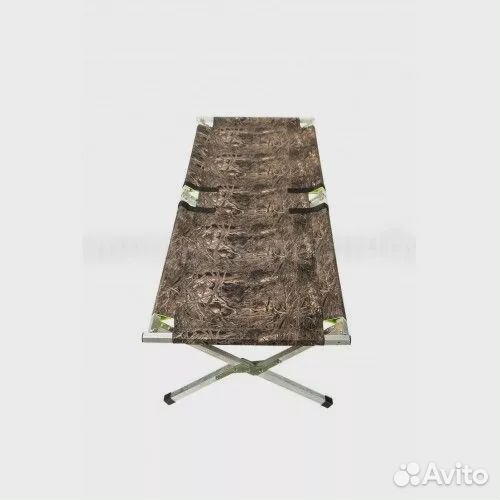 Раскладушка алюминиевая 190х65см 