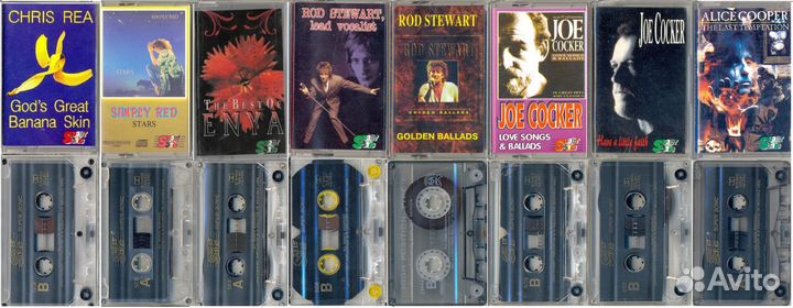 Западная музыка (кассеты ) (неофиц.издания)