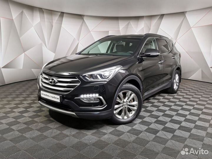 Hyundai Santa Fe 2.2 AT, 2018, 130 000 км