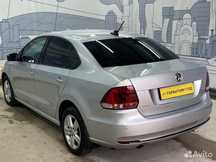 Volkswagen Polo 1.6 AT, 2017, 123 000 км