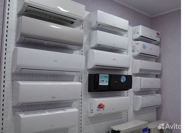 Сплит система с установкой