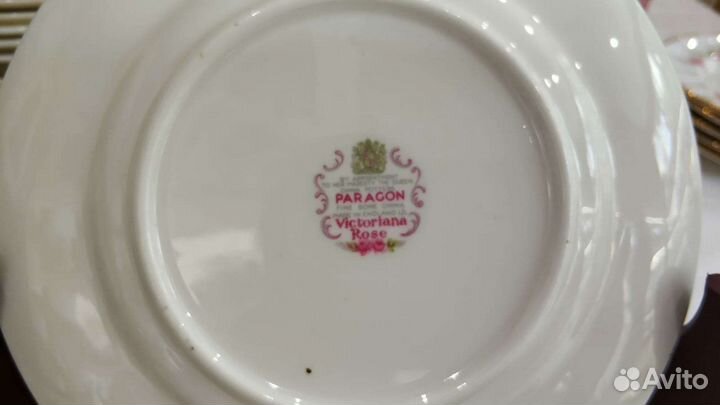 Тарелочка Paragon Victoriana Rose Англия