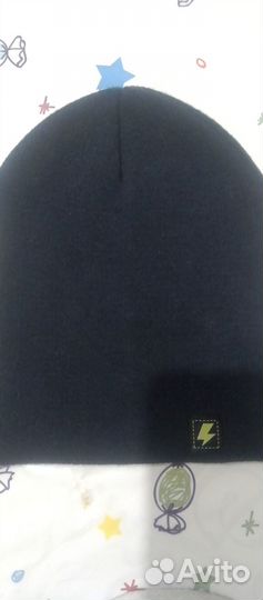 Весенняя шапка для мальчика 44-46 размер