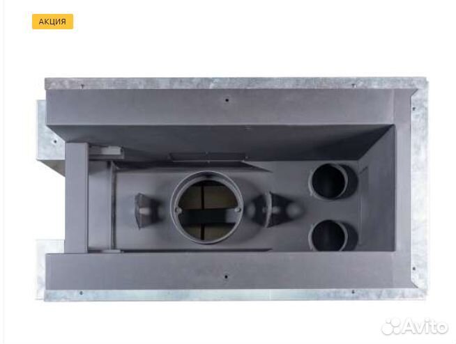 Каминная топка 3 стекла Экокамин дельта 900 PB