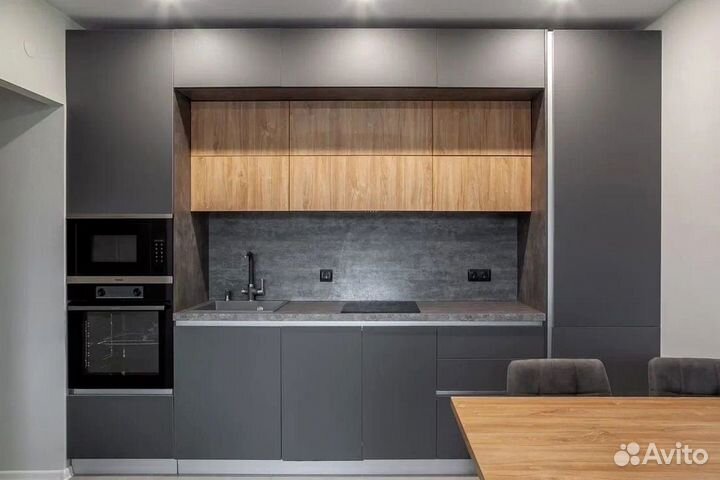 Современная кухня на заказ мдф фасады