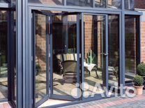 Дверь входная алюминиевая