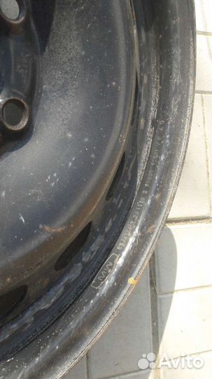 Штампованные диски r16 5*112 57.1 VAG