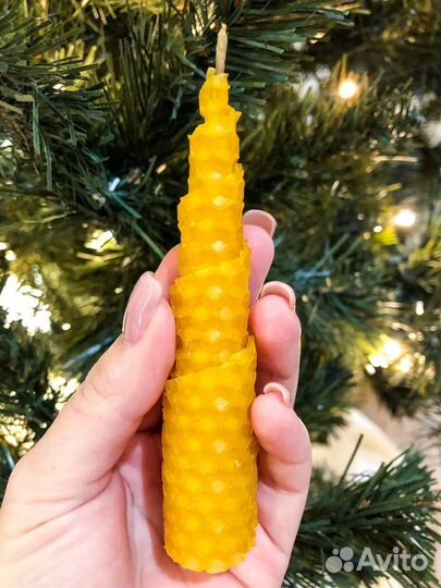 Свечи из натуральной вощины