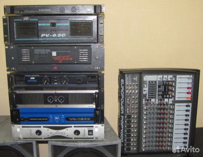 Усилители звука 300-3000W Pro PV C-Mark CVR NAG SK