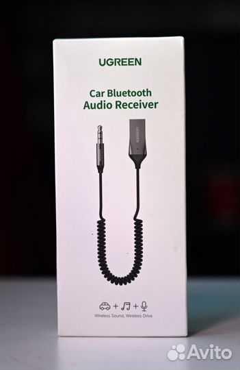 Bluetooth - AUX адаптер для автомобиля ugreen