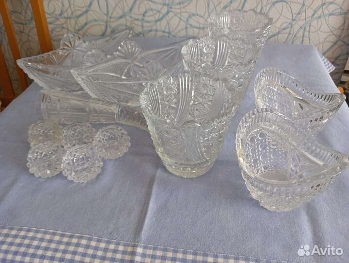 Хрустальная ваза