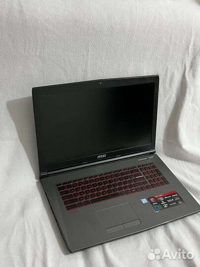Игровой ноутбук msi