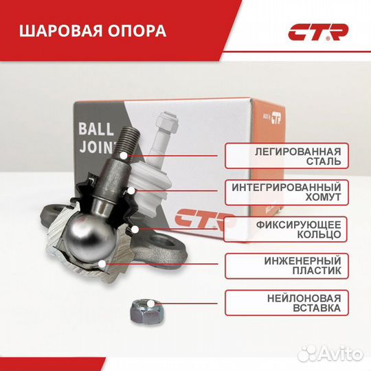 Опора шаровая Toyota RAV4, Auris,наличии