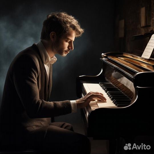 Урок игры на фортепиано для взрослых и детей