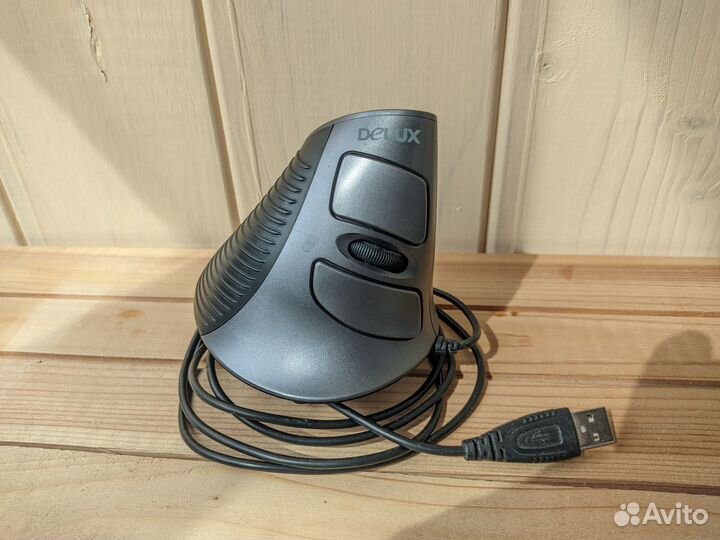 Вертикальная мышь Delux M618