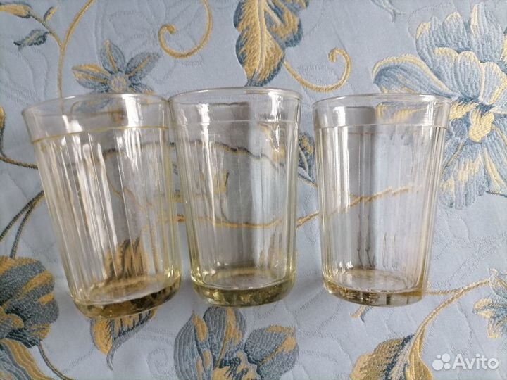 Стаканы граненые СССР