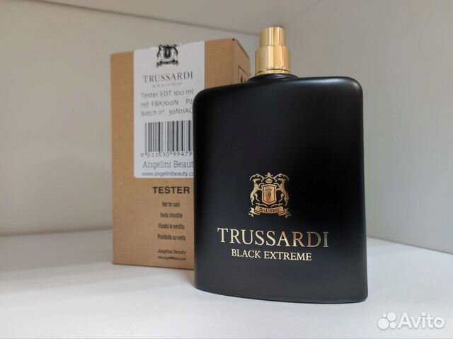 Trussardi black extreme