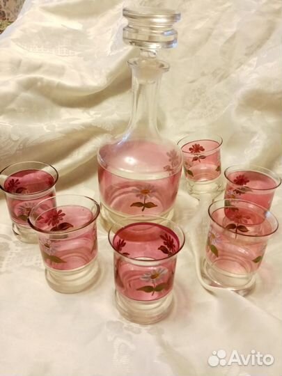 Графин и 6 стаканов СССР