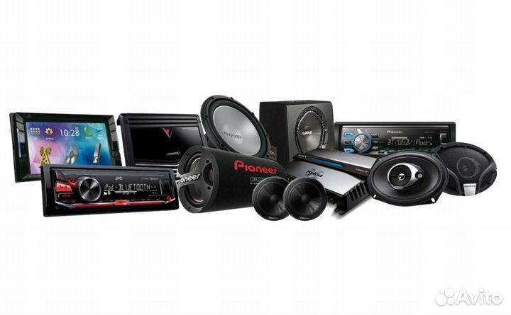 Автозвук магазин автозвука акустика установка