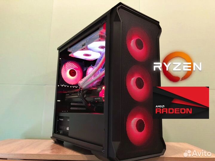 Пк/RX6700XT 12GB/RAM32GB/ryzen7