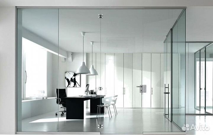 Перегородка стекло