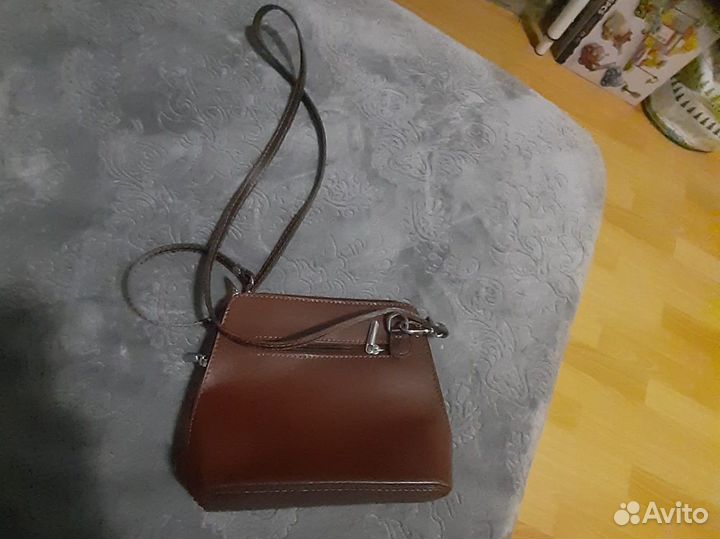 Сумка женская италия натуральная кожа через плечо