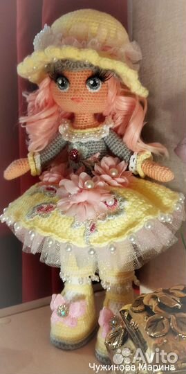 Интерьерная кукла ручной работы