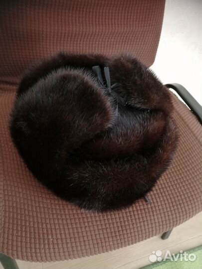 Мужская шапка норковая